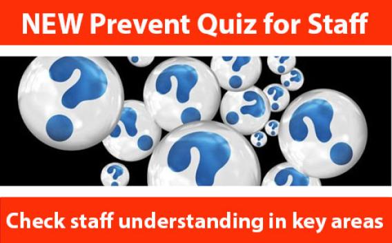 New Prevent Quiz for Staff